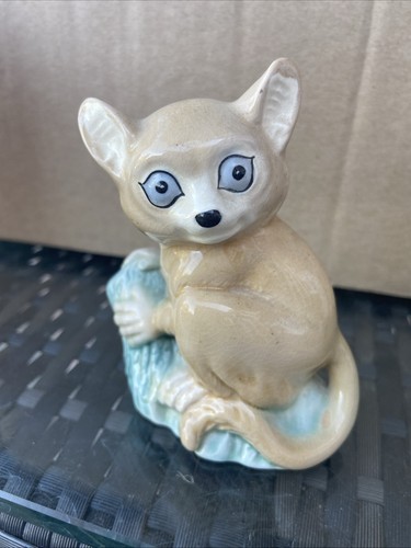Ceramic bush baby - made, by