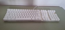 Apple Keyboard Model A1048 USB Wired QWERTY Extended Numerical Keypad UK - Fault