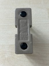 MEM Exel Kantark 20 Amp Rewirable Fuse Carrier Holder 25 SWG 500V Grey