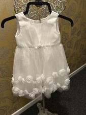 Monsoon - Childs ivory bridesmaids dress 18-24 months