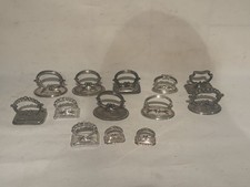 13 Silver Plated Tureen Dish Removable Handles Au34