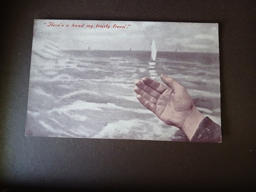 Vintage postcard humour by - -,