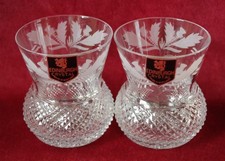 Edinburgh Crystal Thistle