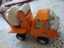 Vintage 1970s Tonka cement mixer toy truck. Well Played With In Good Condition