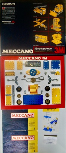 Vintage 1970s meccano set - vintage,