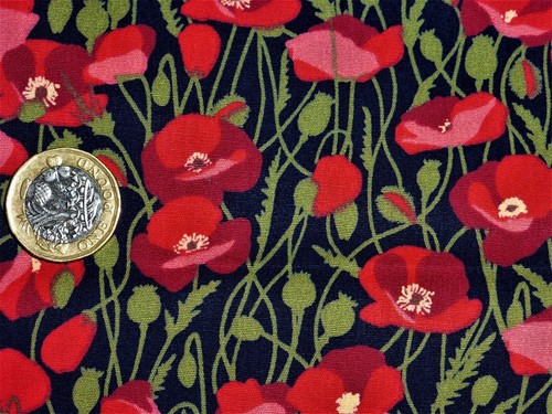 Fat quarter cotton poplin with - cotton,
