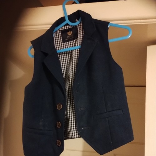 Boys next blue waistcoat - next,