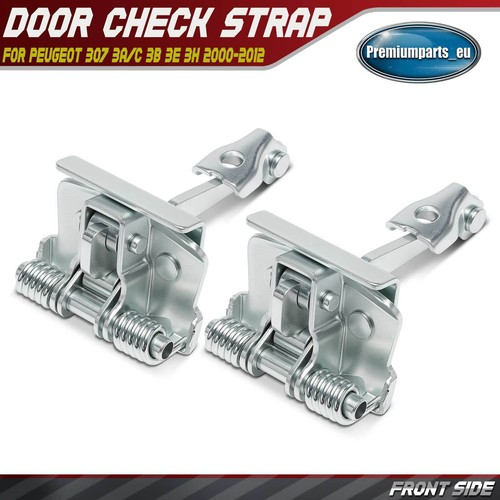 Door check strap front left - door,