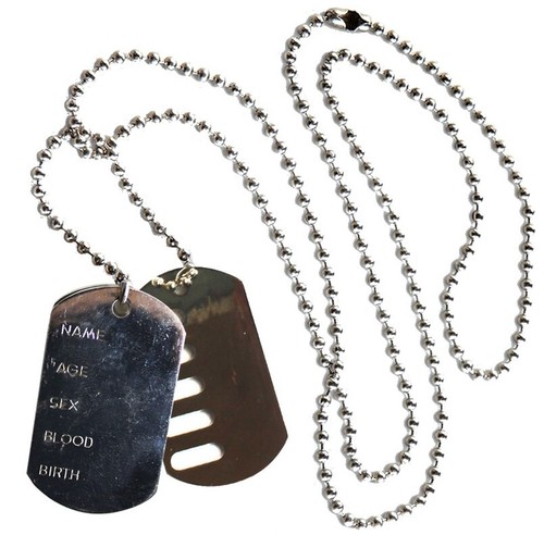 Dog tags army pilot soldier - dog,