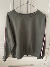 kahki green Crew Neck jumper