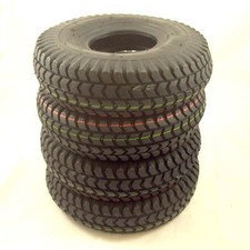 4 x Black Block Tread