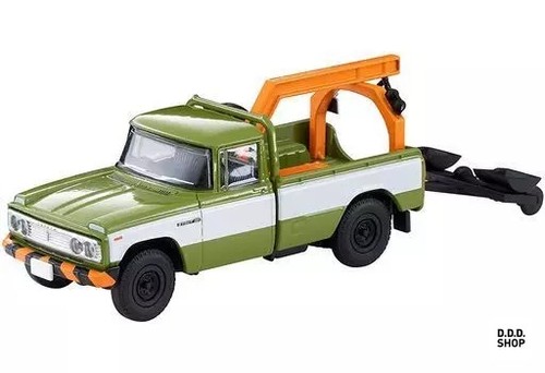 Stout tow truck green - truck,