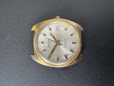 Paul Jobin Men's Vintage 1970s Swiss-Made Automatic Watch Gold Plated, 35x40mm