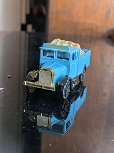 Vintage corgi morris truck - corgi,