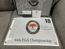 RORY MCILROY 2012 Kiawah PGA CHAMPIONSHIP Signed STITCHED  flag UDA COA #/100