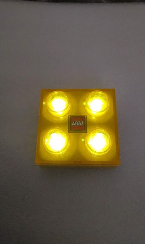 Lego led nightlight wall - lego,