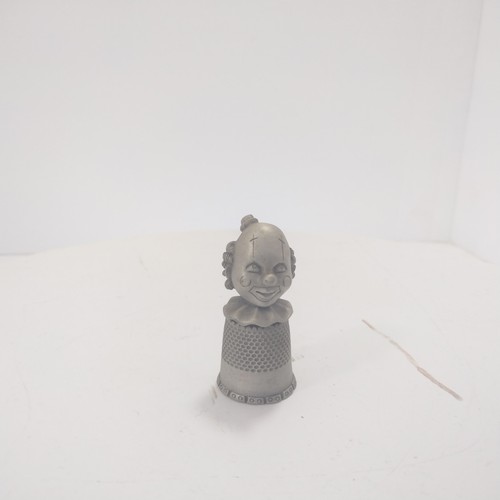 Clown thimble collectible