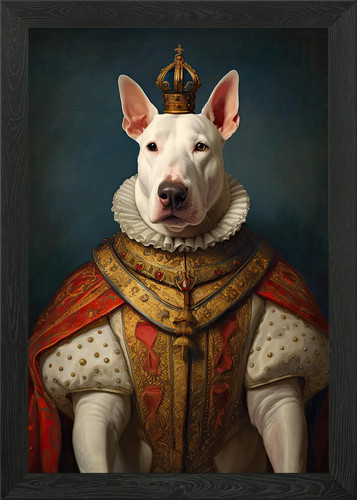 English bull terrier king - english,