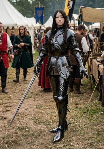 Medieval women gothic armor - women's,