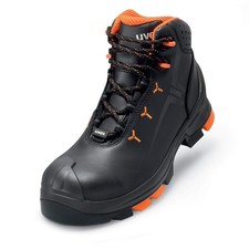 Uvex 2 Work Shoes - Safety Boots S3 - Orange/Black - Width 12  Size: 43 RRP £135