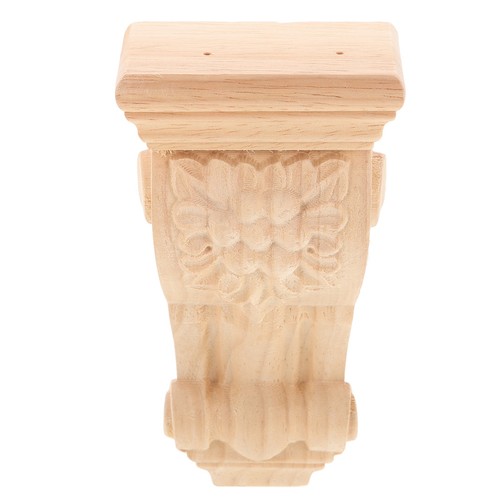 Carved corbel decor unpainted - carved,