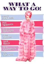 WHAT A WAY TO GO (1964) Shirley MacLaine,Paul Newman - Public Domain DVD NO CASE