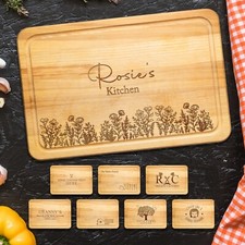 Personalised Wooden Chopping