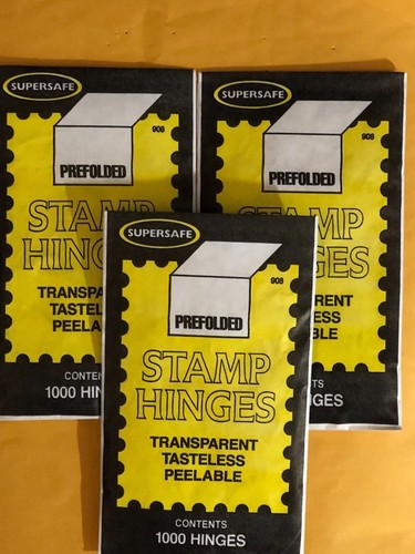 Supersafe stamp hinges 3 - supersafe,