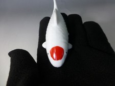 Koi fish porcelain figurine - koi,