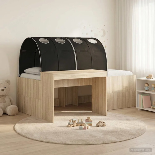 Walplus sonoma oak kids bed - sonoma,