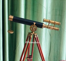 Brass Floor Standing Telescope
