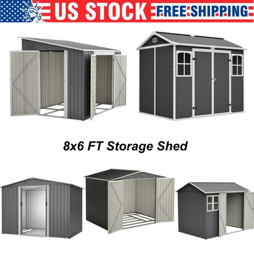 8x6 tool shed - with, &