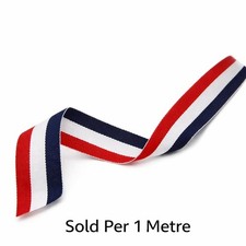 French Flag Grosgrain Ribbon