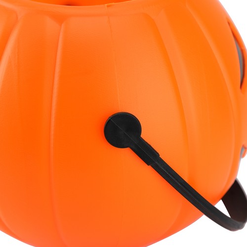 Large halloween pumpkin bucket - large,