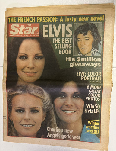 Vtg 1977 elvis presley death - vtg,