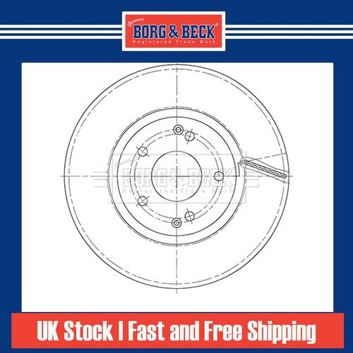Brake discs pair vented for - 2x,