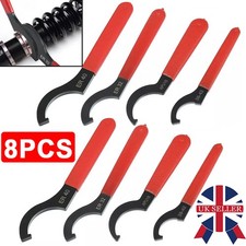 Universal Hook C Shock Spanner Wrenches Coil Over Adjustment Tool for Motorcycle