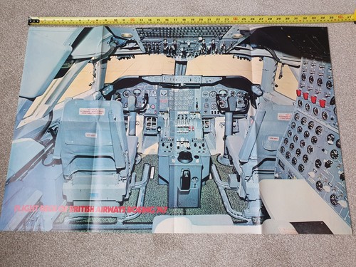Poster british airways boeing - british,