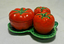 Vintage Red Tomato Salt Pepper