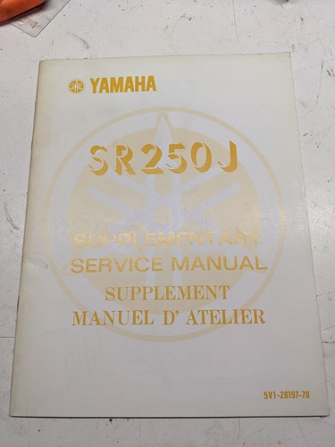 Yamaha supplementary service - supplementary,