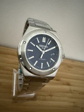 Seiko Ingenieur Mod Watch Automatic IWC style Blue Dial Steel w. Sapphire Glass