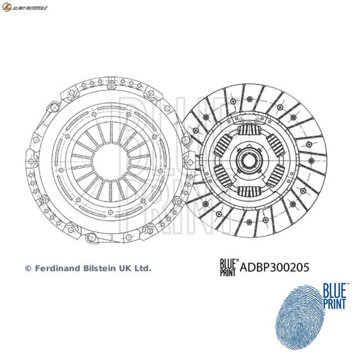 Clutch kit adbp300205 for ford - clutch,