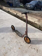RARE Auto Wheel Coaster Company  Kick Scooter Pedal Car Beautiful Barn Find!