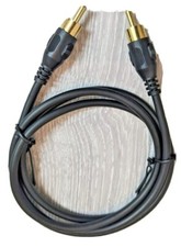 HiFi RCA to RCA Audio Male to Male Coaxial Braided Cable for HDTV - 1m 2m 3m