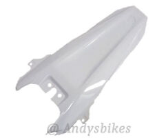 GENUINE YAMAHA WR125 WR125R WR125X REAR BACK TAIL MUDGUARD FENDER GUARD - WHITE