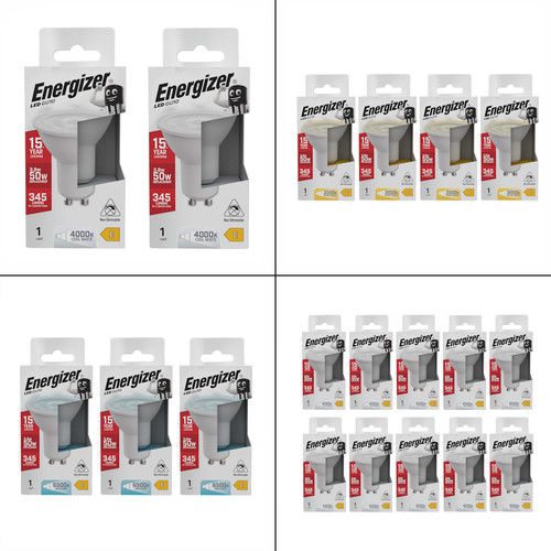 Gu10 led bulbs - gu10, energizer