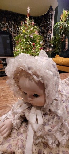 Porcelain baby doll - porcelain,