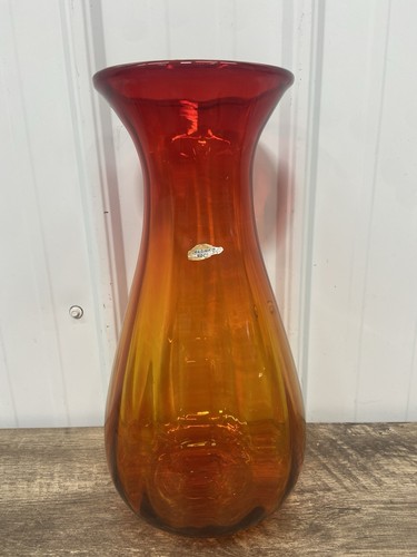Vintage blenko red - vintage, hand