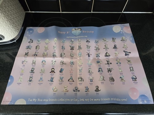 Blue nose friends poster - my,