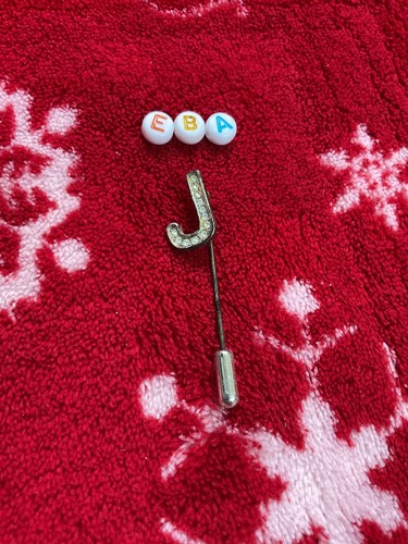 Women letter brooch pins - women,